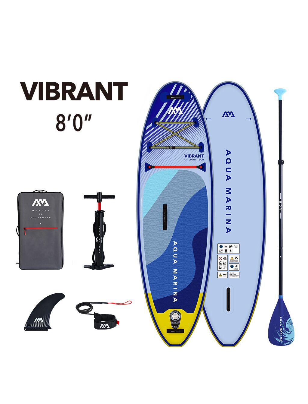 Сапборд надувной AQUA MARINA Vibrant, детский, BT-24VIP (Китай)