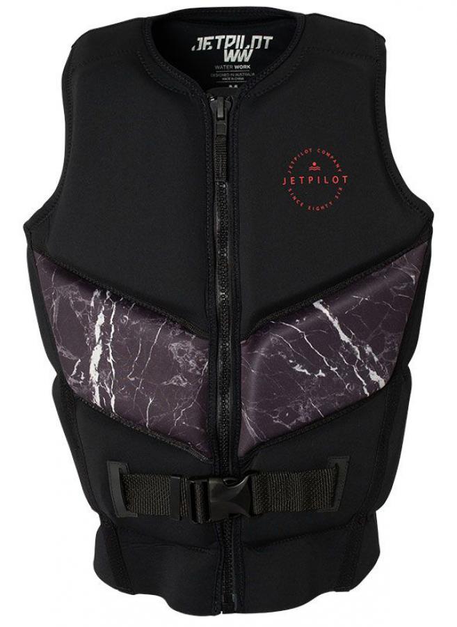 Спасат.жилет неопрен (мужской) Jetpilot Freeride F/E Neo, Black/ Marble, XL, 2205805