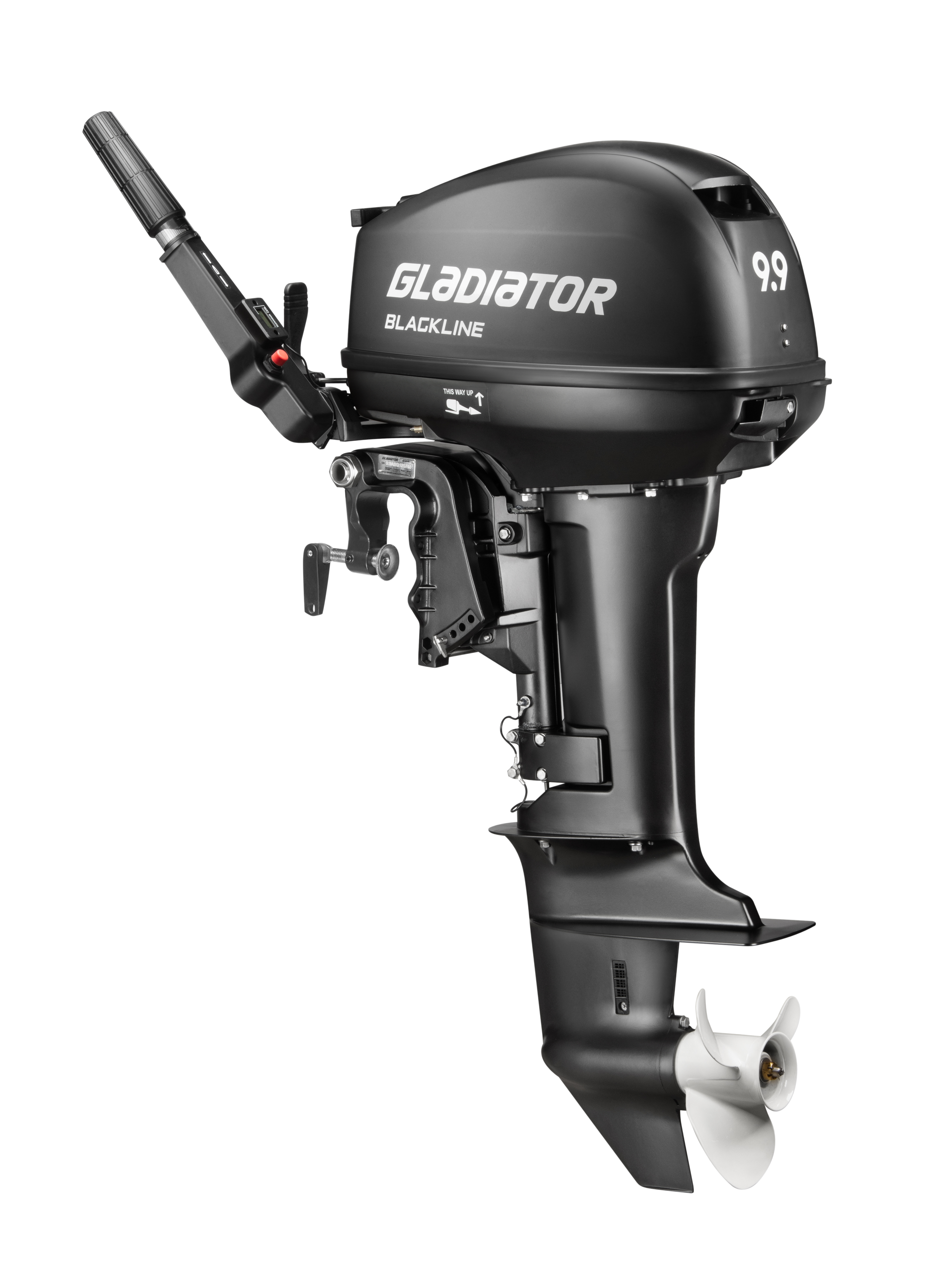 Мотор подвесной GLADIATOR G9.9FHS BLACKLINE