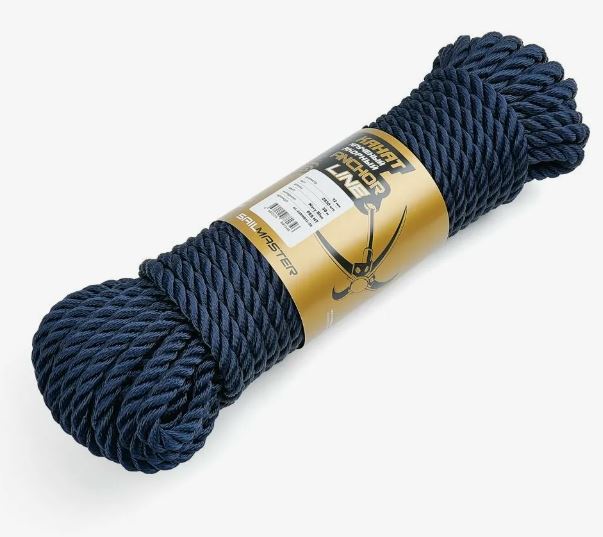 Канат крученый ЯКОРНЫЙ Ancor Line 12,00мм, Navy Blue, 2850кг, 30 м (моток)