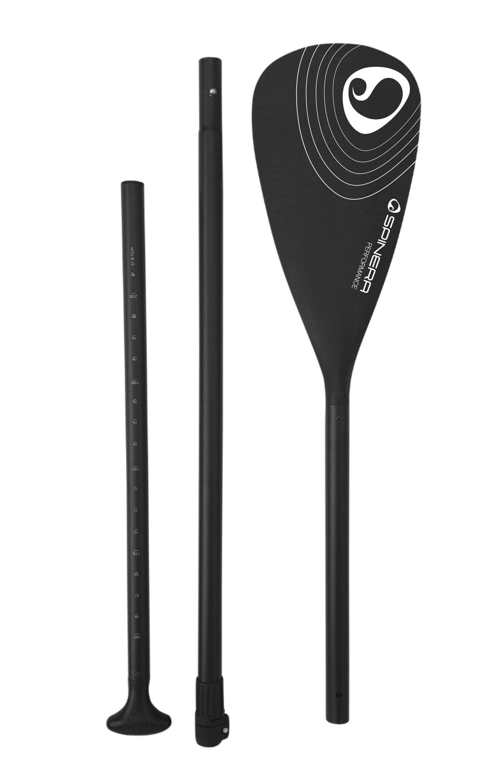 Весло для сапборда Spinera Performance Fiberglass/Nylon black (3 секции), 20309 (Китай)