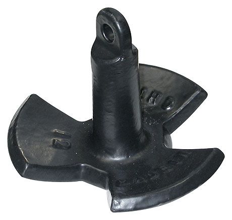 Якорь-грибок в ПВХ оболочке, 13,61 кг, 10263737
