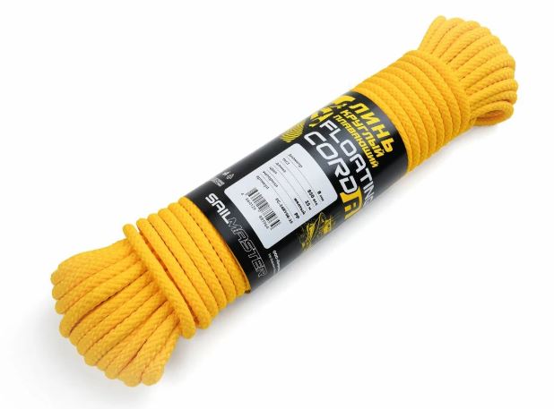 Линь ПЛАВАЮЩИЙ круглый  Floating Cord 8мм, 850 кг, 25 м