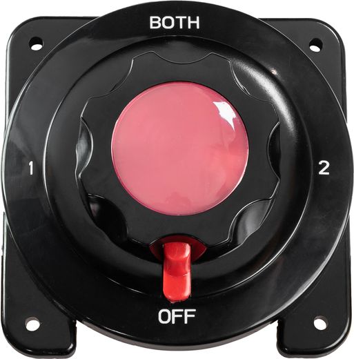 Выключатель массы "OFF-1-BOTH-2" (2 АКБ), 175А, 10005