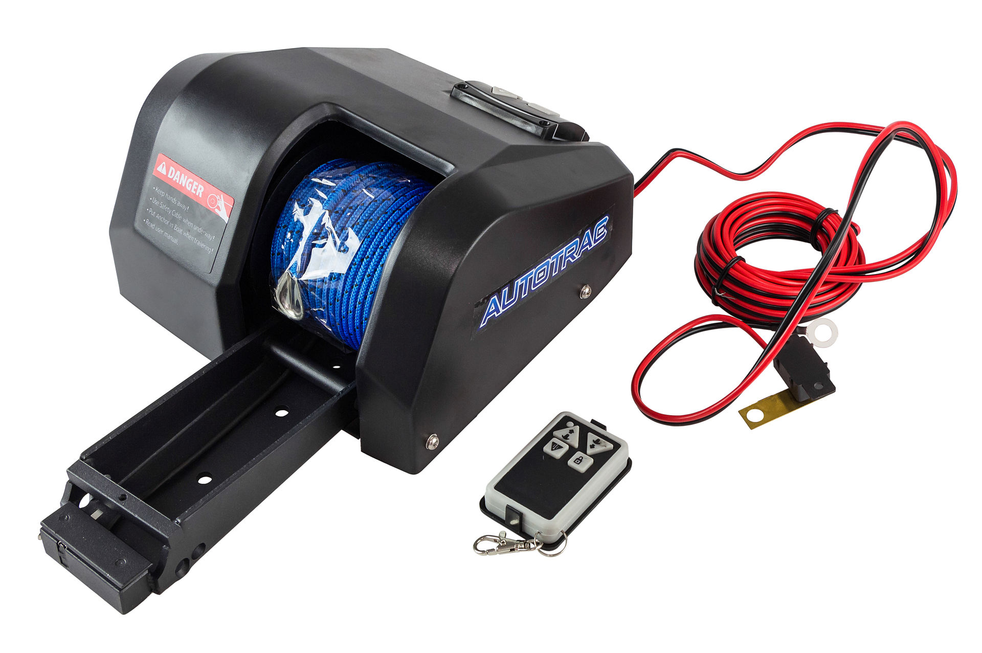 Якорная лебедка autoTRAC AUTODEPLOY 35SW (черная), NSATD35SWBLK