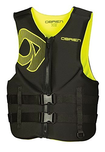 Спасат. жилет неопрен OBRIEN Men's Traditional Yellow, MD (Китай), 2232354 (36-40")