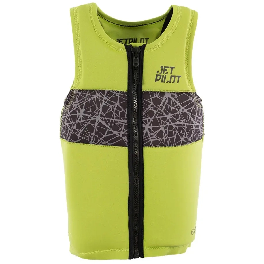 Спасат.жилет неопрен (мужской) Jetpilot Recon FE Neo, lime/black, L, 2203604