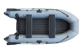 лодка надувная yukona 340 нднд, серый