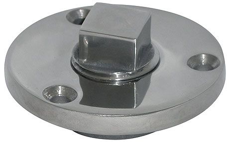 Пробка шпигата резьбовая, нерж., 10250449