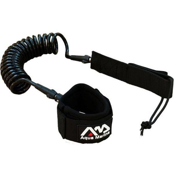 Лиш для сапборда витой AQUA MARINA Coil Leash, 10'/7mm, B0303930 (Китай)