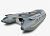 лодка stel r-375 elen, баллоны серые, корпус серый