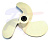Винт гребной Yamaha 4/5/6, 7 1/4"х6, RTP-3BS06-00 в магазине АКВА-СПОРТ