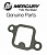 8146801 прокладка корпуса термостата для mercruiser 3.0l