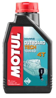 Motul 4Т Outboard Tech 10W40 1л.