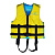 Спасат.жилет нейлон для каяка/SUP-доски SPINERA AKS, Yellow/ Aqua, 2XL, 1935105