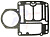 t18-00000010 прокладка двигателя/дейдвуда parsun/tohatsu/mercury 9.9-15-18 (oem 3m3-01303-0)